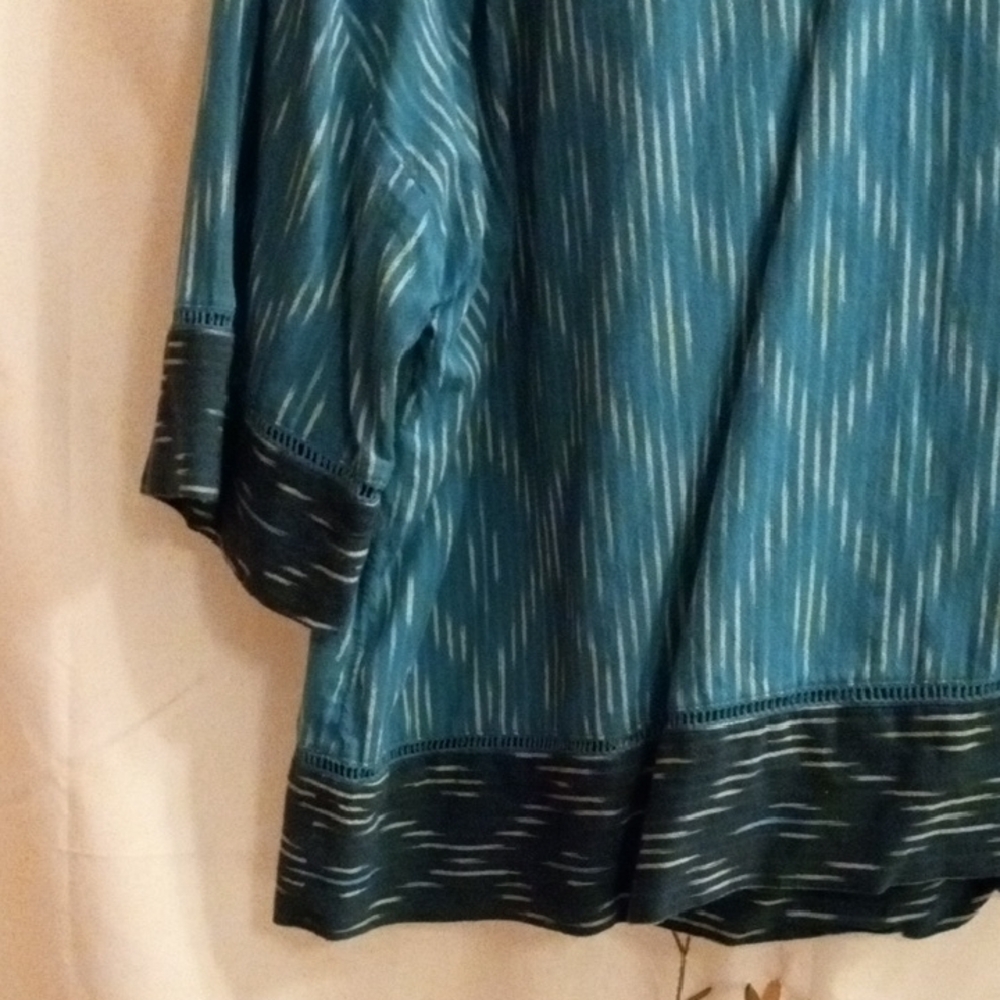 🇺🇸 Sale! 30% Off 3 Items Teal Women's Blouse - Picture 4 of 5